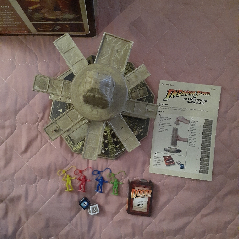 Milton Bradley Indiana Jones Game - Picture 3 of 5
